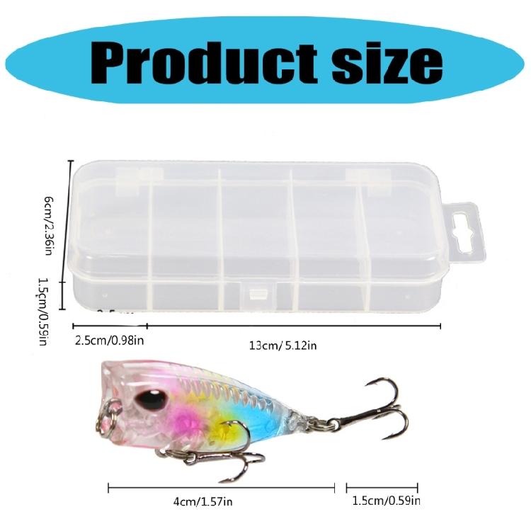 5Pcs Floating Hard Baits Saltwater Fishing Lures Topwater Trout Walleye Lures Crankbaits Swimbait