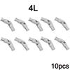 10Pcs Technical Parts Universal Joint Connector Building Blocks 3L 61903 4L 9244 Cardan Joint Bricks DlY Educational Leduo Toys