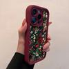For iPhone 17 16 15 14 13 12 11 Pro Max Air Case Vintage Floral Pattern Silicone Cover For iPhone XS Max XR X 7 8 Plus 16E Funda