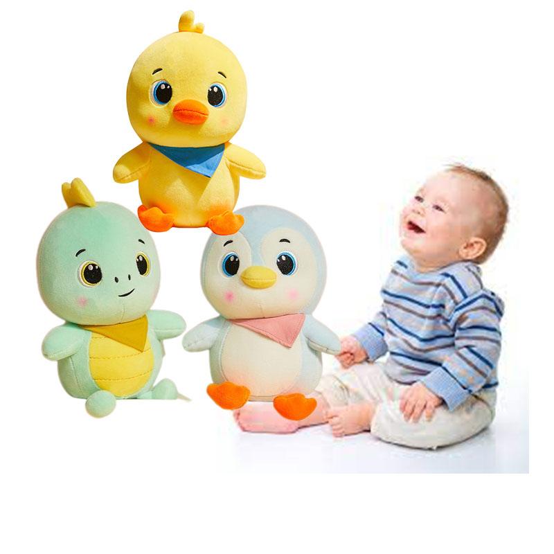Penguin Chicken Dinosaur Plush Toy Children Birthday Companion Present Doll Gift