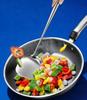Liang Sheng 304 Stainless Steel Stir-fry Cooking Spoon Set with Extended Handle