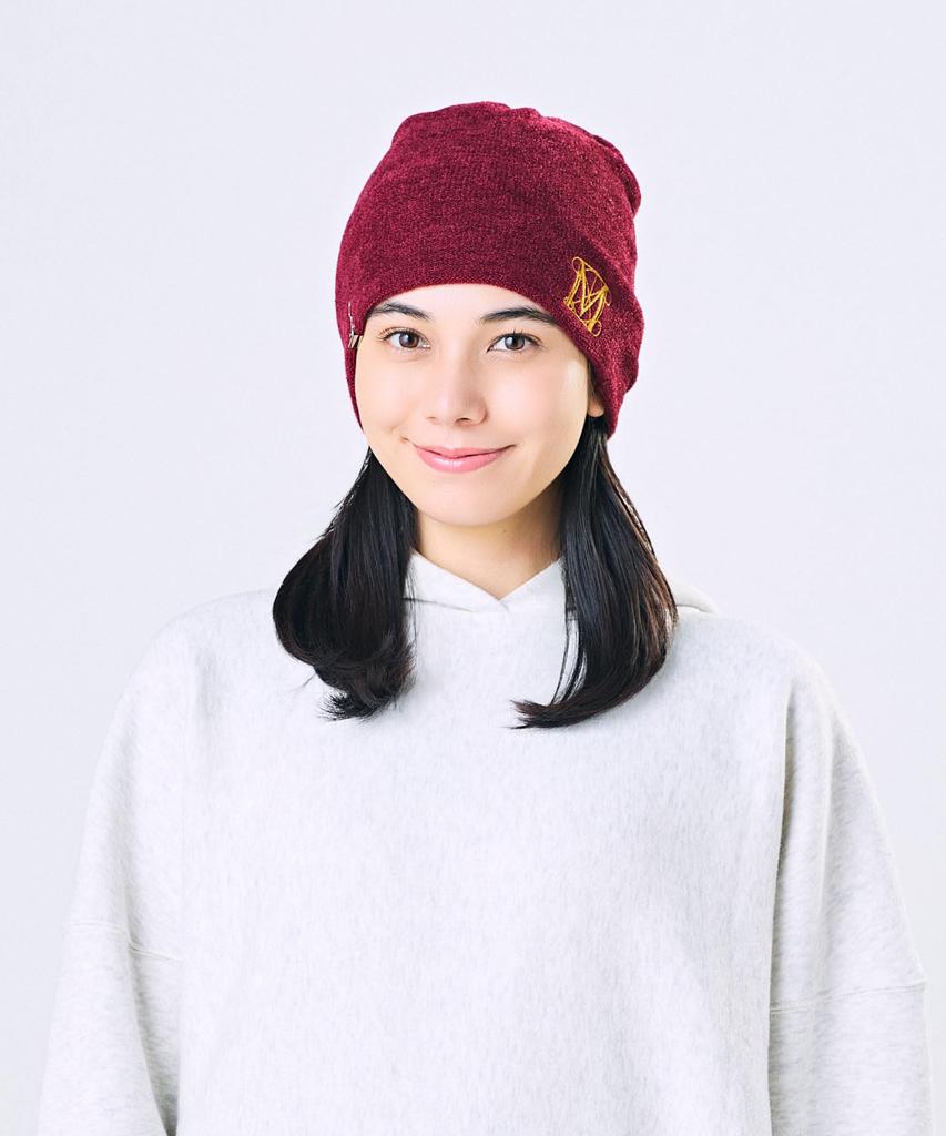 [Kashira] THE MET CLASSIC LOGO KNIT CAP
