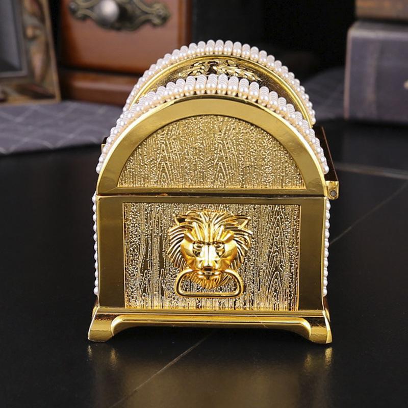 Luksusowy retro pudełko na biżuterię księżniczki Europejskie metalowe pudełko na biżuterię wykwintny emaliowany naszyjnik biżuteria wysokiej klasy pudełko do przechowywania