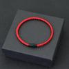 Bracelet Corde de Quille Grade A - Bracelet Couple Fil Rouge Chanceux pour Attirer Richesse et Prospérité - Bracelet Magnétique