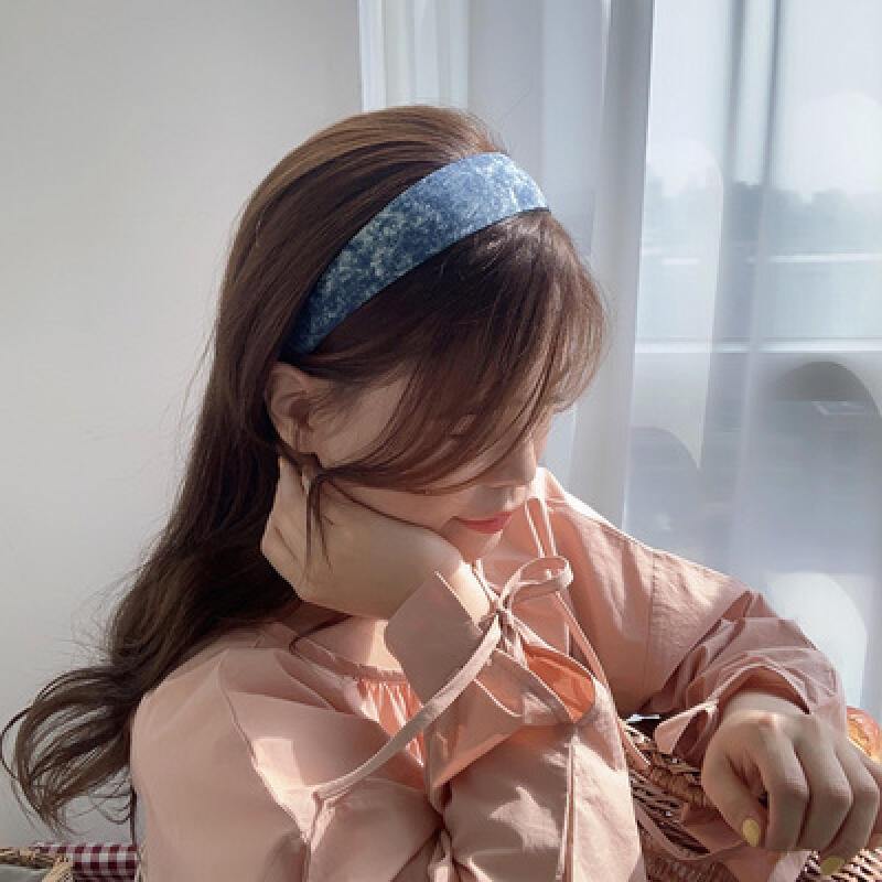 Базовая джинсовая повязка на голову Бандана Повязка на голову Young people