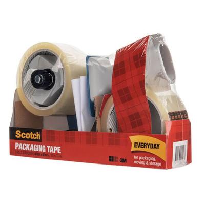 Scotch Pakavimo Juosta 48mmx50m 2 Ritiniai su Dozatoriumi