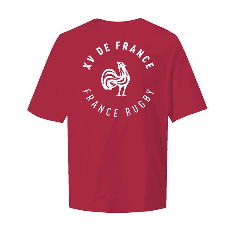 Men's Short-sleeved Cotton France Rugby T-shirt JACK & JONES