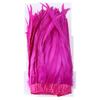25-30Cm Dyeing Purple Tail Cloth Edge Clothing Accessories Pendant Handicraft Material Chicken Feather Cloth Belt Diy