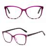 Portable PC TR90 Reading Glasses Blue Red Purple Cat Eye Frame Glasses Presbyopia Eyeglasses Women Men