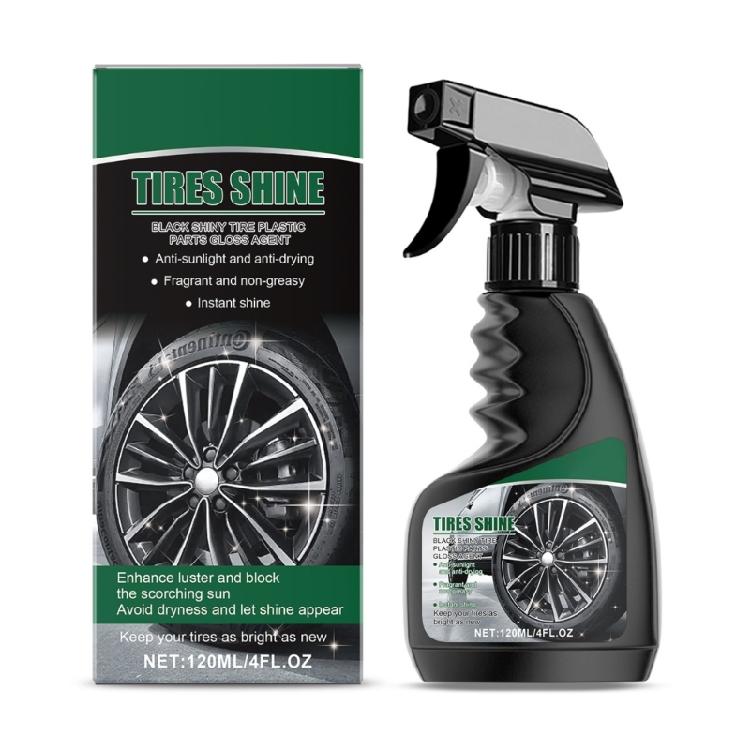 

Automotive Tire Brightening Coating Agent Plastic Rubber Wheel Shine Gloss Restorer Sprayer Car Tyre Polishing 1