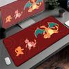 Locking Edge Washable Computer Desktop Mat XXL PC Laptop Anime Gaming Mouse Pad P-Pokemon Charizard Keyboard Carpet Rubber Base
