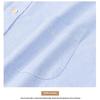 Cozy Up  Men's Banded Collar Shirts Wrinkle Free Long Sleeve Mandarin Collar Button Down Shirt