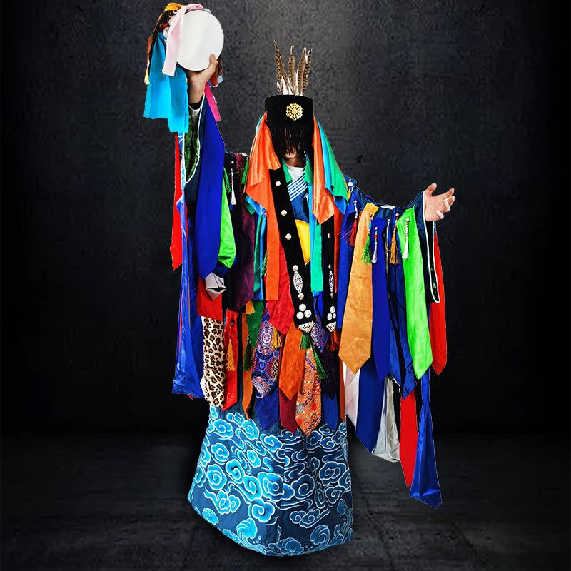 Mongolian Grassland Festival Traditional Costume Dance Robe