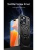iPhone 17 Pro Max 360° Dönebilen Standlı Kılıf - Darbeye Dayanıklı Manyetik Savaşçı