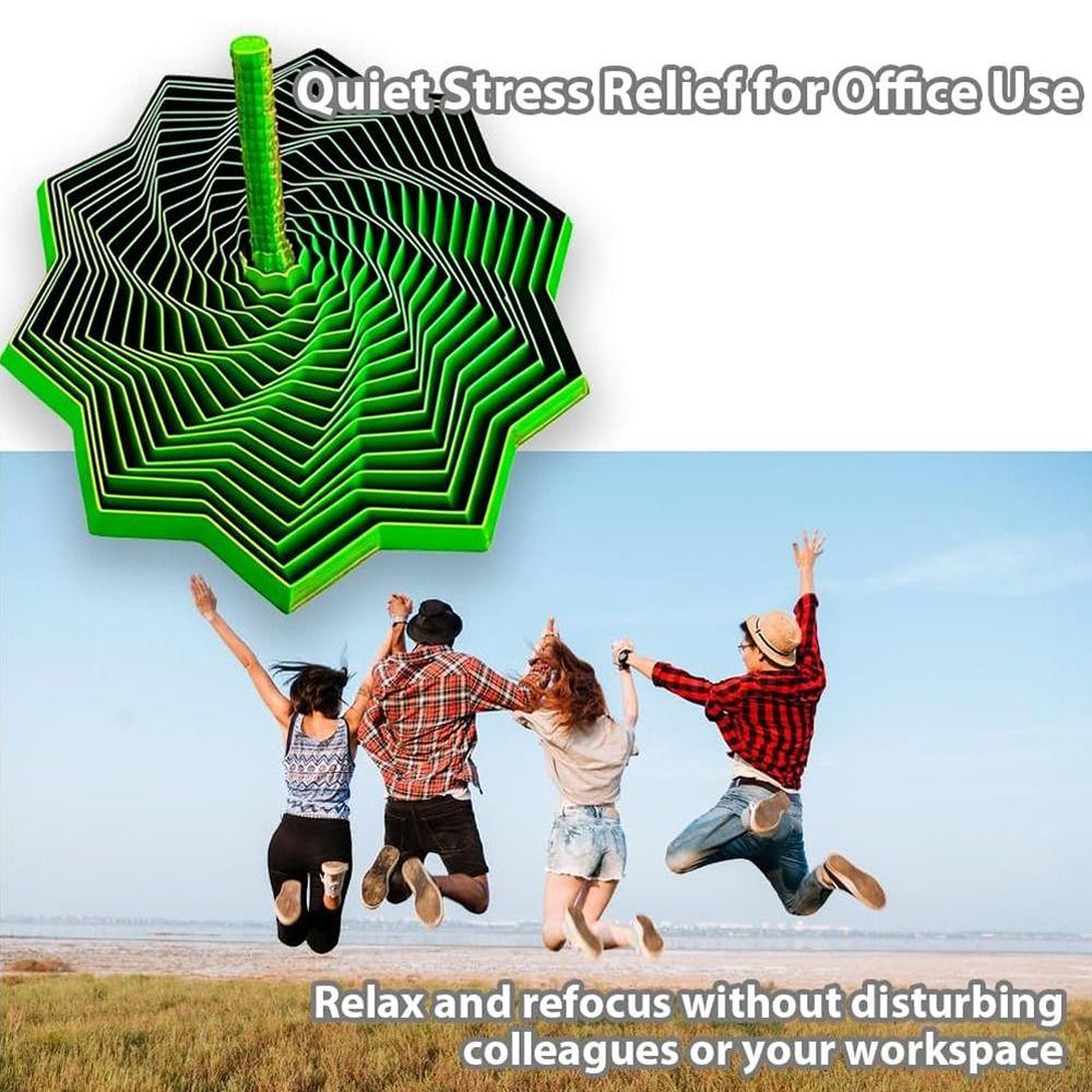 PLA Expanded Sensory Fidget Star 3D Printed Desktop Decompression Toys  for Office&School