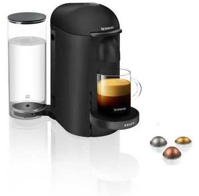 Capsule Coffee Machine Krups YY 3922FD Vertuo Plus Titan Black