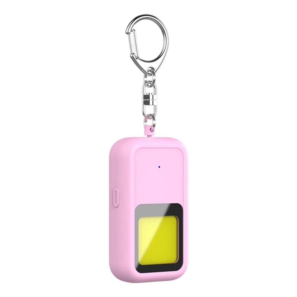 Allarme Personale di Sicurezza Autodifesa 130dB Forte Portachiavi Portatile Sicurezza Anti-molestie per Donne Bambini Anziani Ragazze Allarme di Emergenza
