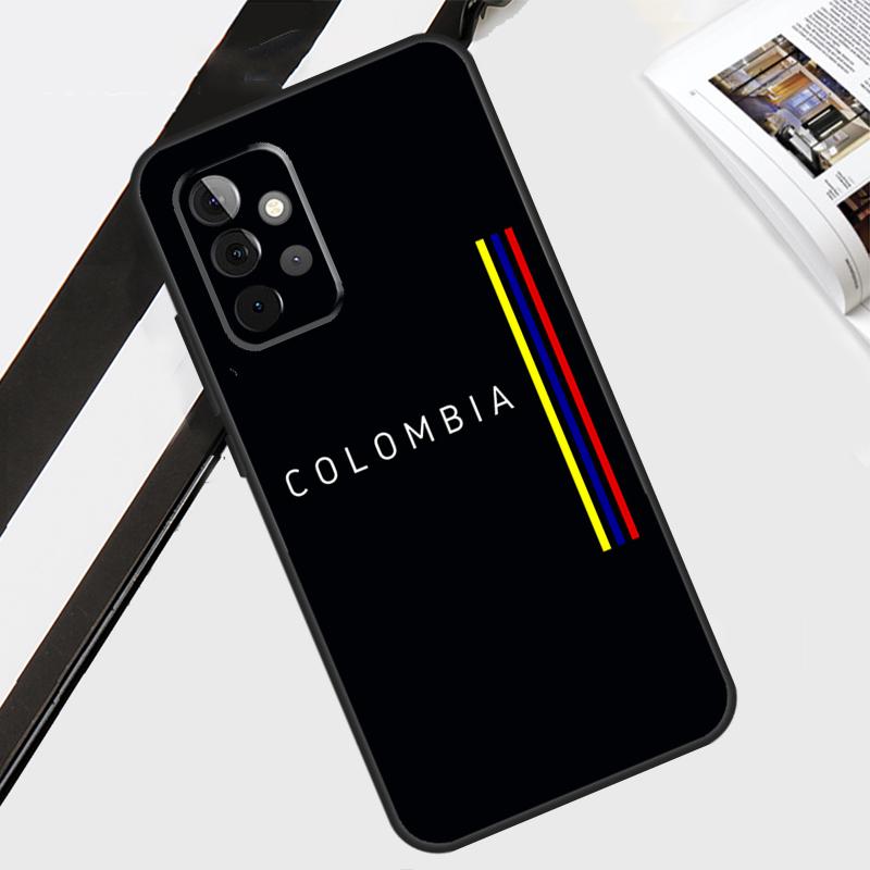 Colombia Flag Case For Samsung Galaxy A54 A34 A14 A56 A36 A26 A16 A06 A12 A22 A32 A52 A13 A53 A15 A35 A55