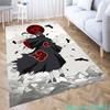Itachi Akatsuki N-Naruto Printed Carpet Bedroom Modern Home Kids Living Room Decora Washable Large Area Floor Rug Mat