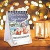 100 Day Countdown Calendar For Christmas 2025, Event Props, Wall Calendar