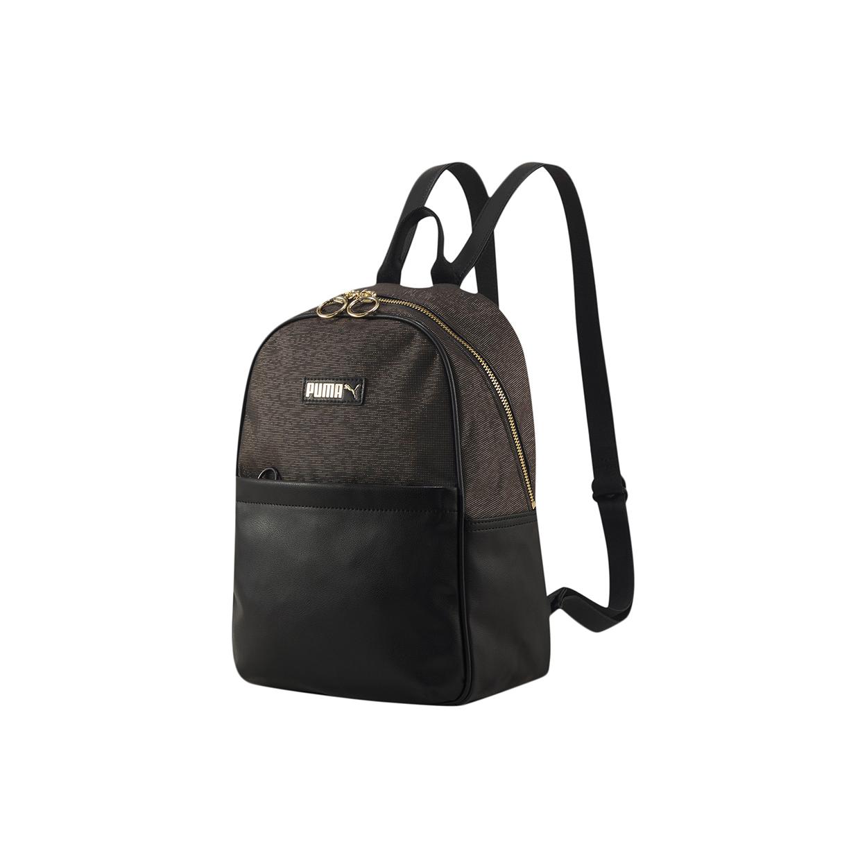 

New PUMA Polyester Backpack Regular Women s Black 077406-01 23*12.5*33CM