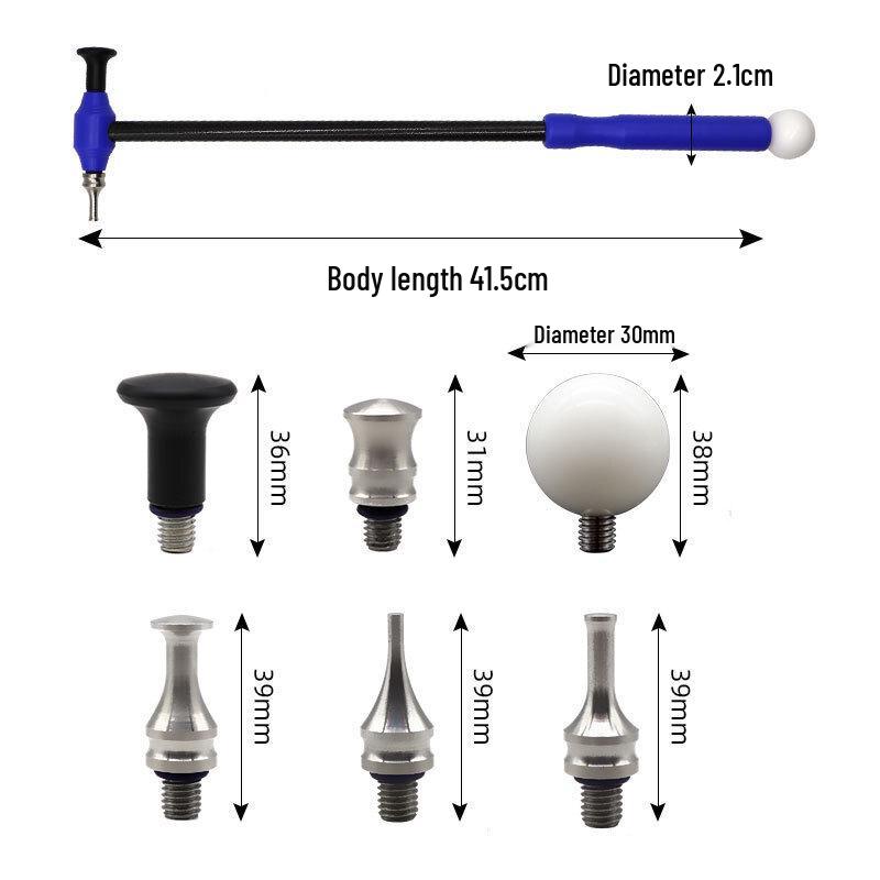 Non-Marking Car Dent Repair Hammer for Paintless Sheet Metal Shaping