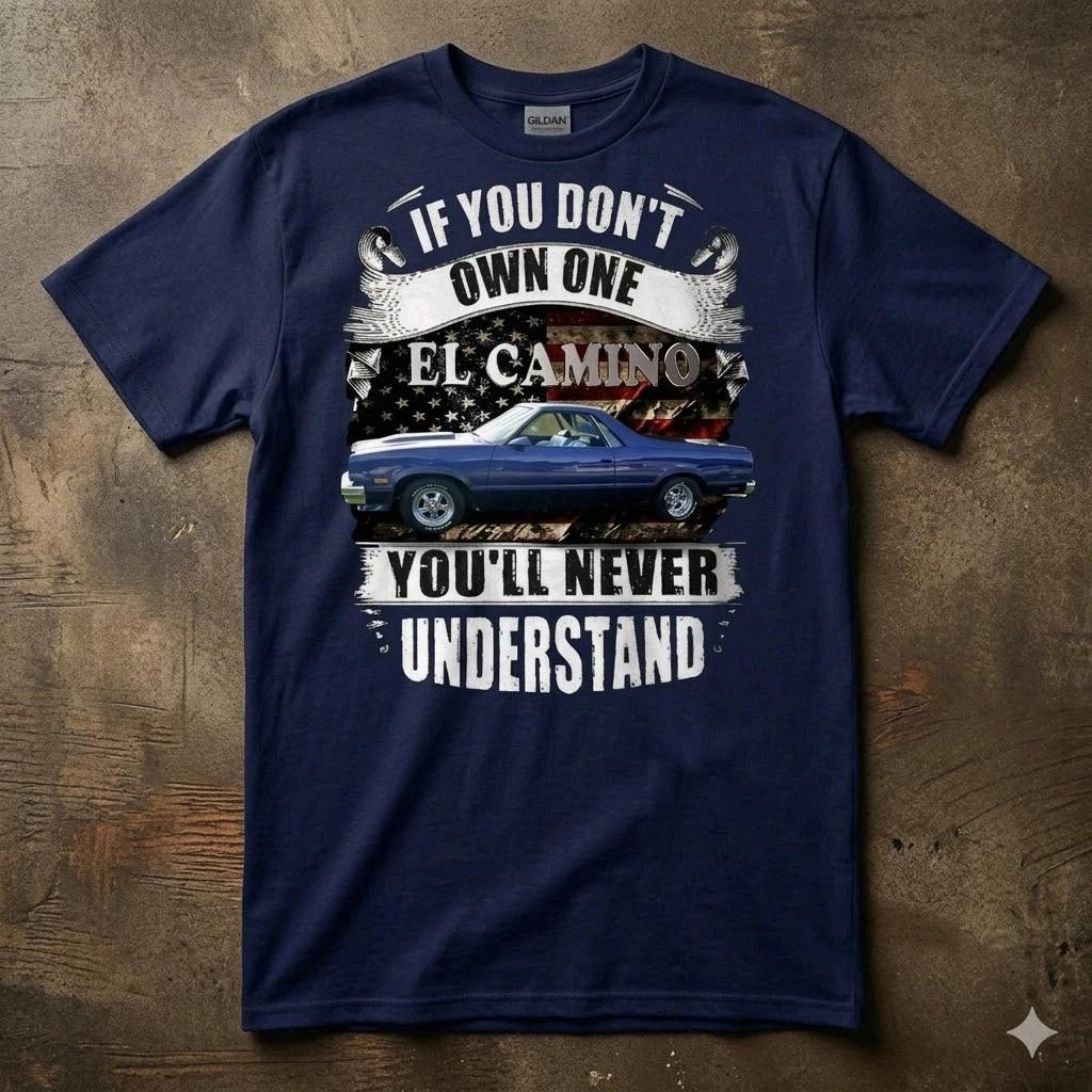 Chevy El Camino 1978-87 Shirt Vintage G Body Classic Tee L