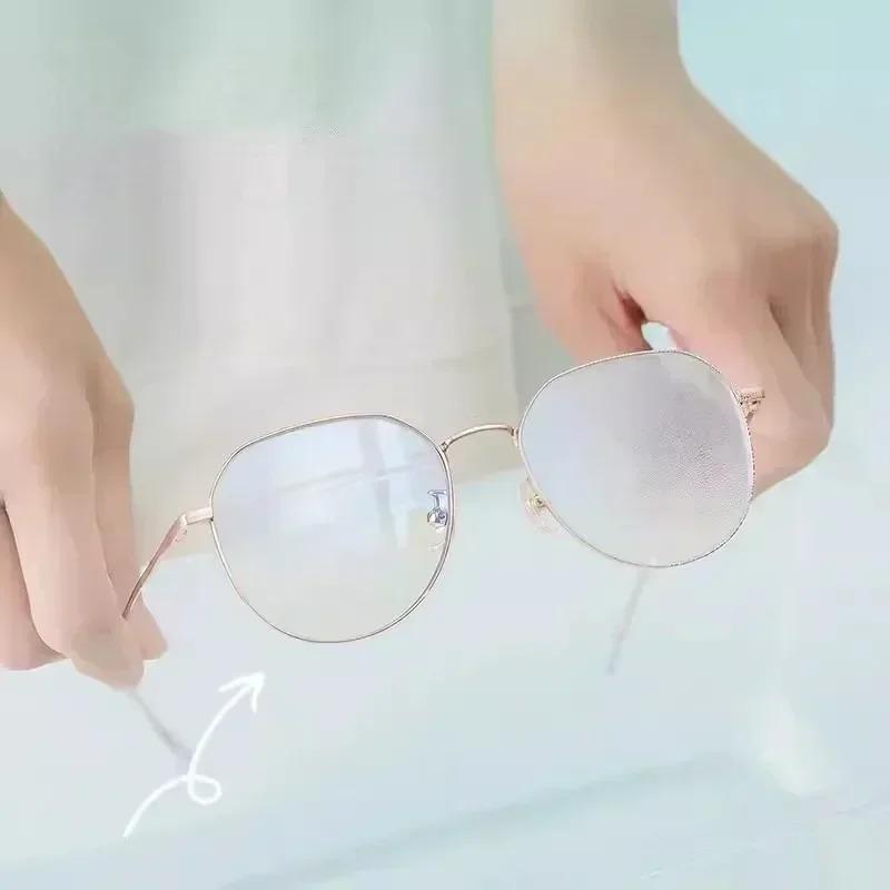 High Quality Disposable Eyeglass Cleaning Pads Screen Cleaning Pads  Traceless Quick Drying Anti-fog Glasses Wipes Dust Removal Remove Oil