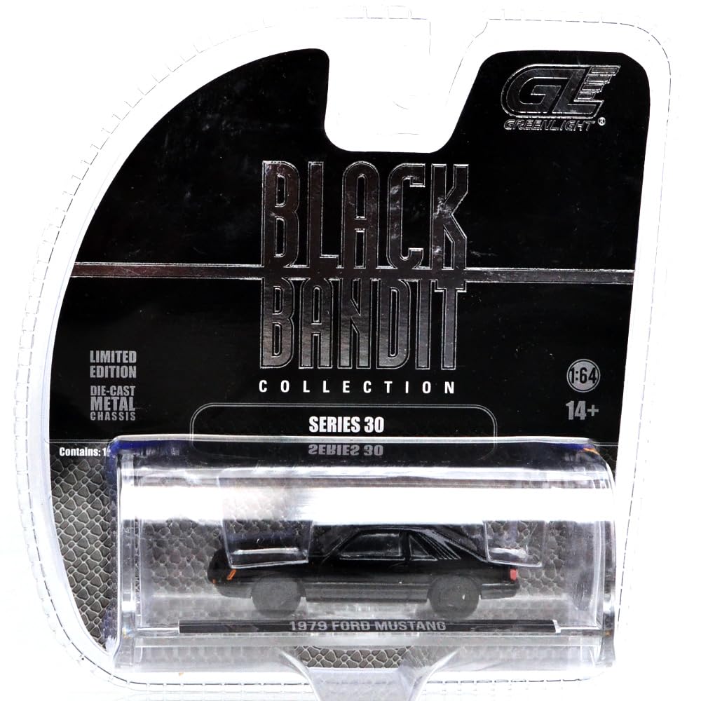 Greenlight 1/64 BLACK BANDIT SERIES 30-1979 FORD MUSTANG