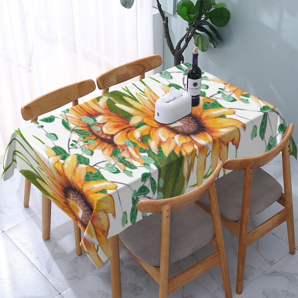 Custom Patterned Tablecloth Waterproof Oil-proof Tablecloth Family Wedding Office Decoration Tablecloth Exclusive Service