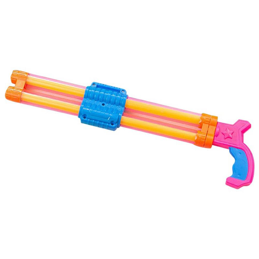 44cm Dual Stream Water Gun for Kids Ergonomic Grip Water Blaster Squirter Toys,Random Color A