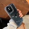 Apple 17 Transparent Crystal Space Phone Case for iPhone 14 Pro Max, Full Coverage Protective Cover SE13