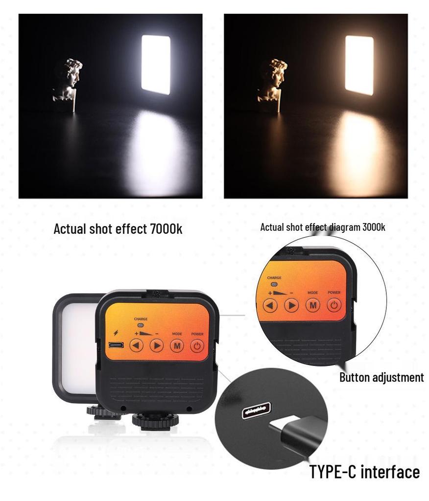 Portable LED Photo Light for Mobile Photography