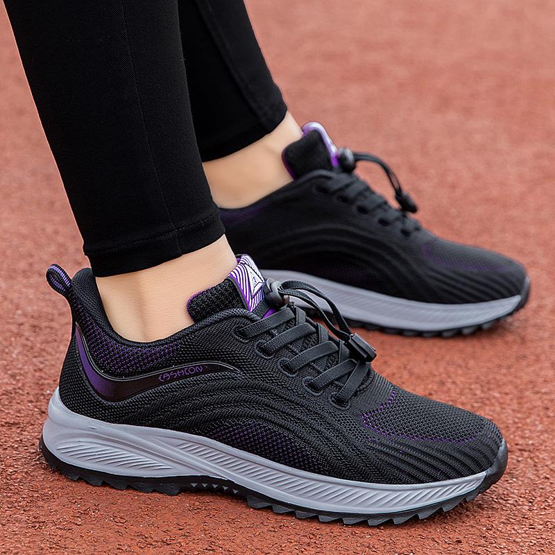 Cloth shoes autumn new lightweight medium and strong walking shoes soft-soled sports shoes