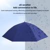 Portable Hands Free Umbrella Hat With Uv Resistance And Rain Proof Design Perfect For Hiking Fishing Gardening And Camping