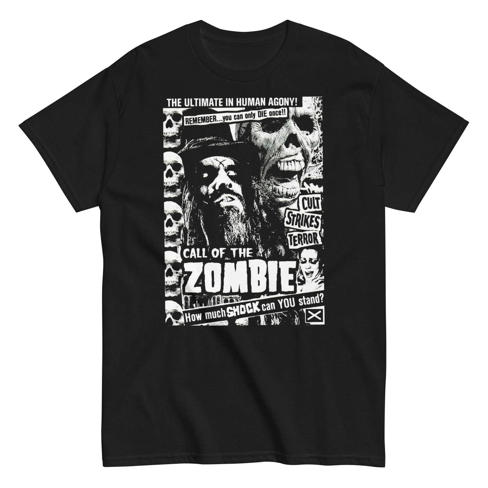 Rob Zombie - Black and White T Shirt M
