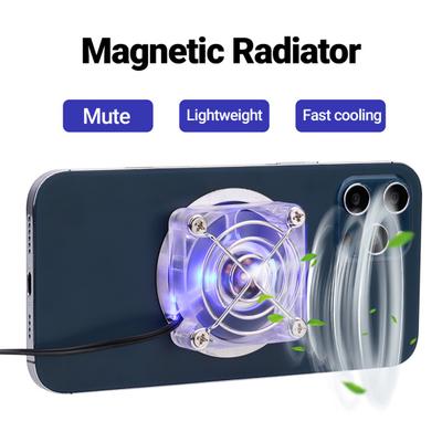 Chłodzenie telefonu komórkowego Szybka prędkość Wentylator USB Przenośne ładowanie Mini wentylator do telefonu Radiator