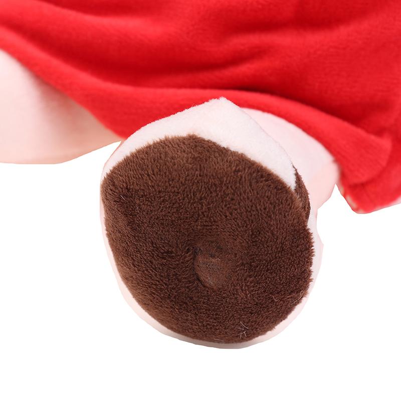 1Pc Children Music Sleep Companion Soothing Breathing Jesus Plush Doll Ornaments Four-Gear Adjustment Christmas Toy Decoration