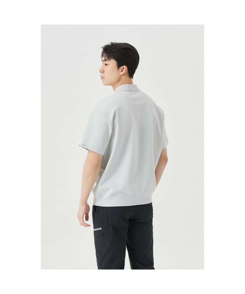 Goldeunbeeo (M) Chest Boarder Line Sweatshirt G4Tam26271Gyx