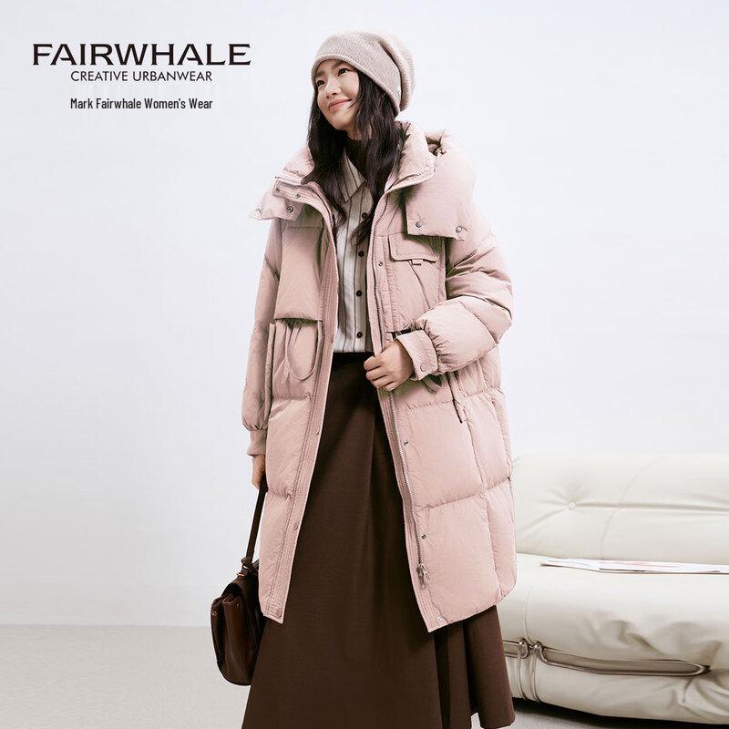 

Mark Fairwhale Women s Hooded Mid-Length Down Jacket L