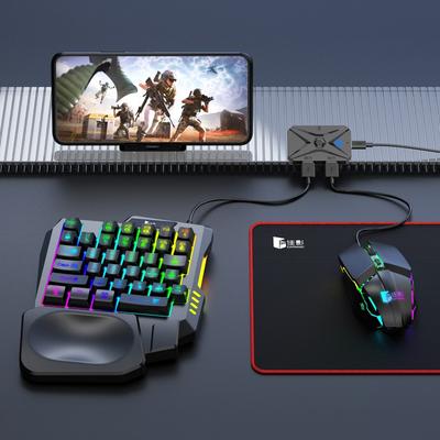 Convertisseur Clavier Souris pour Jeu Mobile Adaptateur de Jeu pour Téléphone Android Unité Unique & Kit Complet 5-en-1