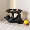 1/2pcs Simple Funny Cat Jewelry Tray Cartoon Cat Display Stands Bracelets Ring Home Ornaments Holder Dish Desktop Decor