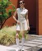 OBER GOLF Air Move Pleated Skirt (Cream)