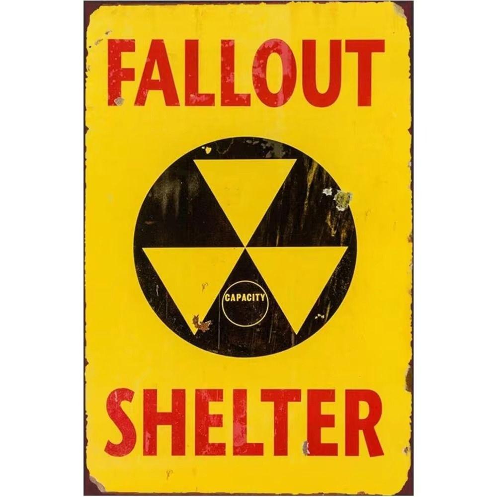 Tin Sign Retro Metal Plaque Painting Wall Decor 20x30cm