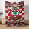 Name Custom Southampton Fc Print Flannel Blanket High Quality Warm Comfortable Cover for All Seasons Perfect for Gifts Home Decor