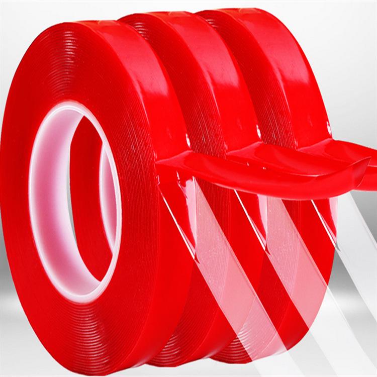 High Viscosity Clear Acrylic Double-Sided Tape, 0.5mm Thick - Ideal for Weddings, Cars, Photos, and Walls