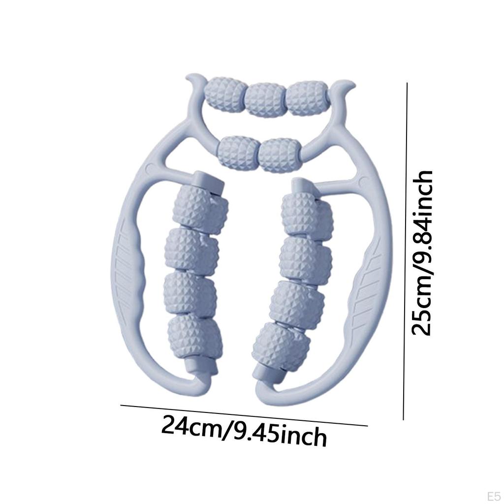 Masażer do nóg Roller 21 kółek Masaż mięśni Przenośny Unikalny Uda Tkanka głęboka