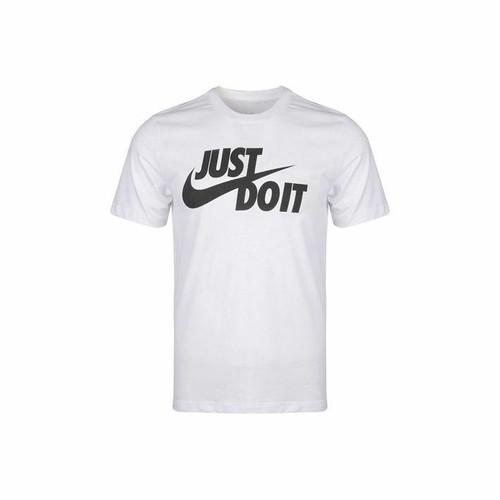 

Nike Just Do It Printed Crew Neck Short Sleeve T-Shirt for Men White EU XL
