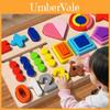 Wooden Puzzle Board With Developmental Learning Toys