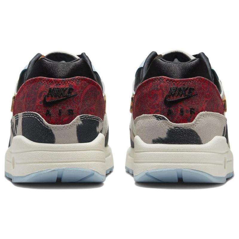 Nike Air Max 1 '87 'Great Indoors Tiger Swoosh Cow Print' Women's Sneakers Casual Shoes FD0827-133